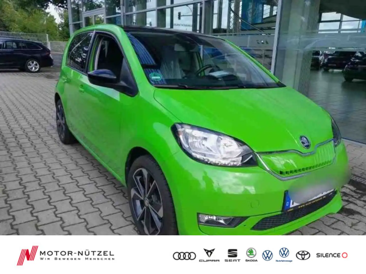 Skoda Citigo e iV STYLE KLIMA+DAB+SHZ+GRA+PDC+NSW+ZVFB Grün - 1
