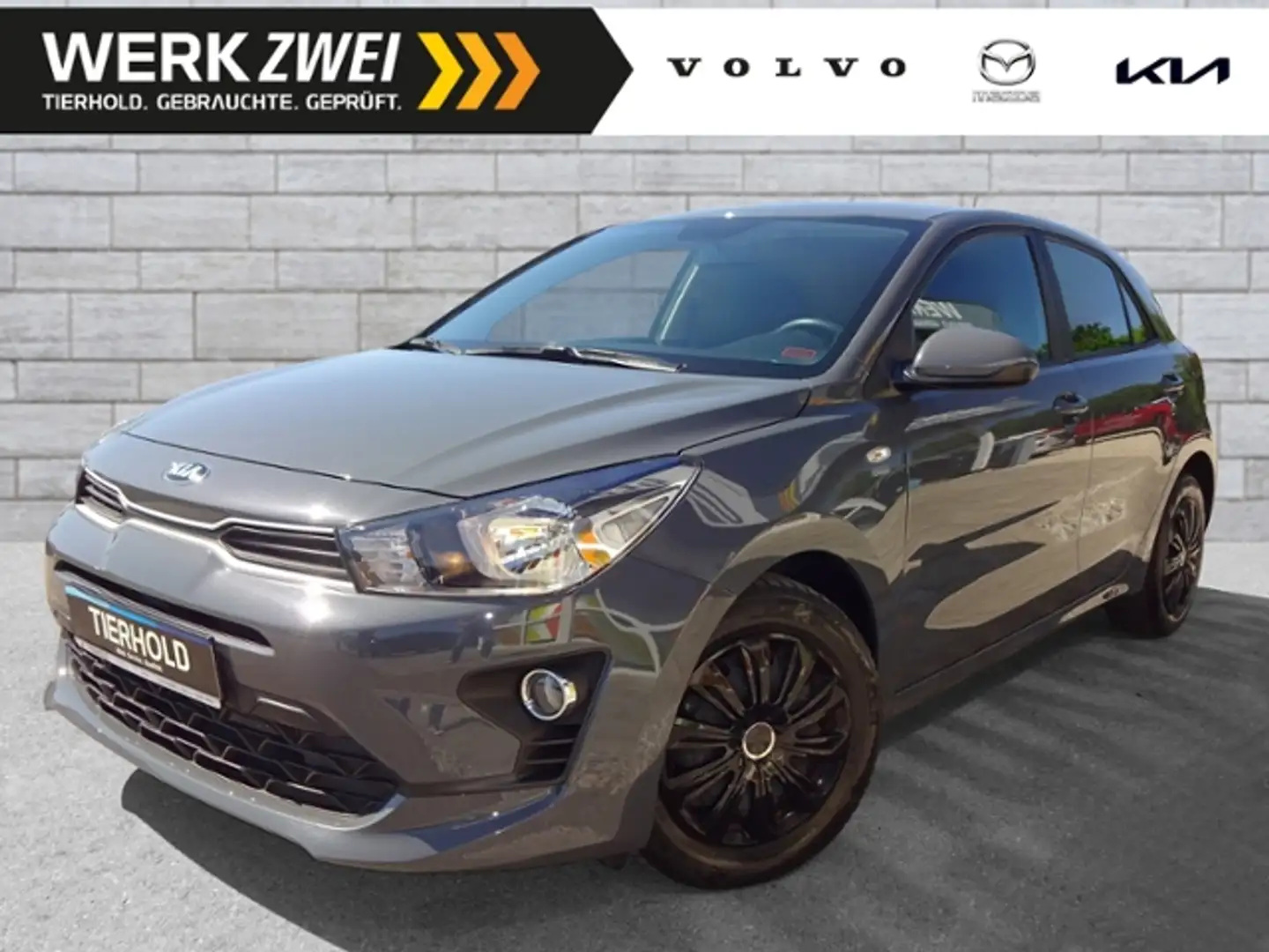 Kia Rio 1,2 Edition Allwetterreifen Sitz-& Lenkradhz Grau - 1