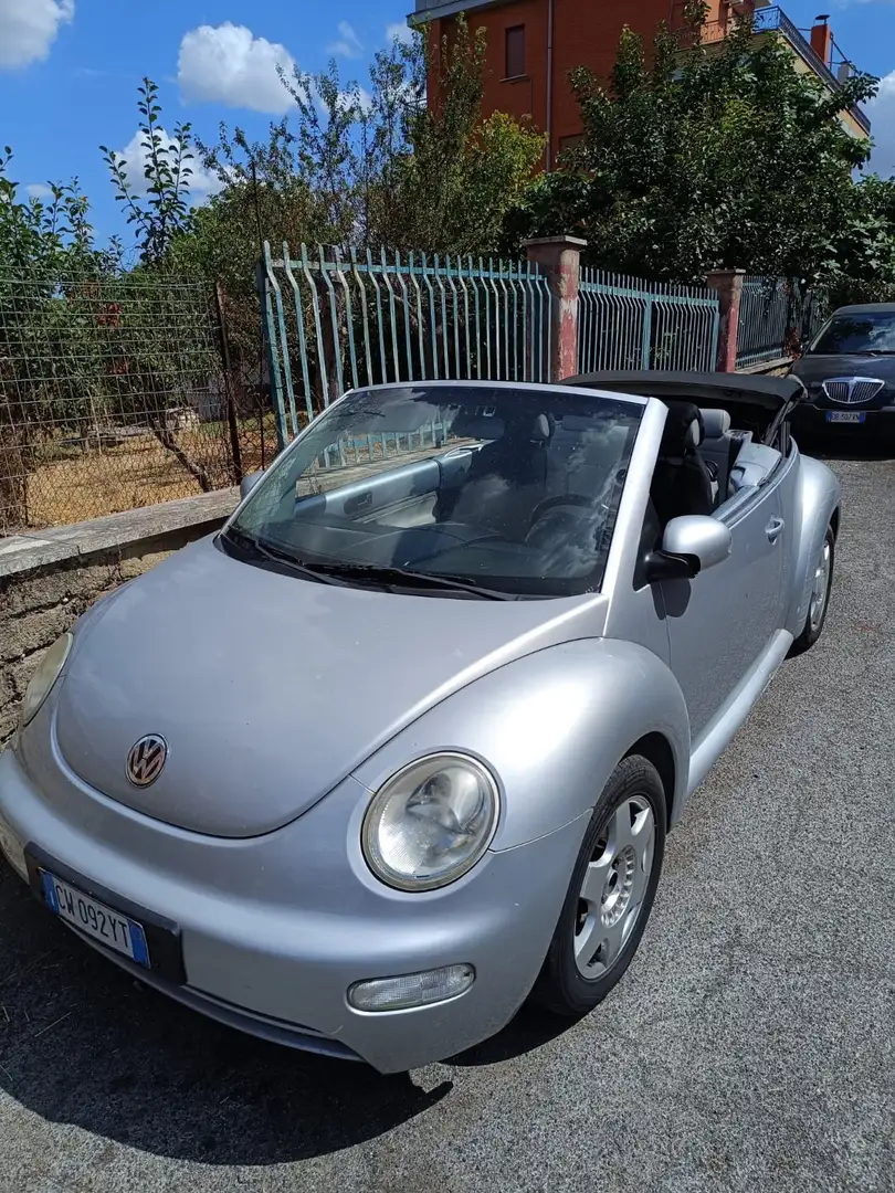 Volkswagen New Beetle cabrio 1.9 tdi Argento - 2