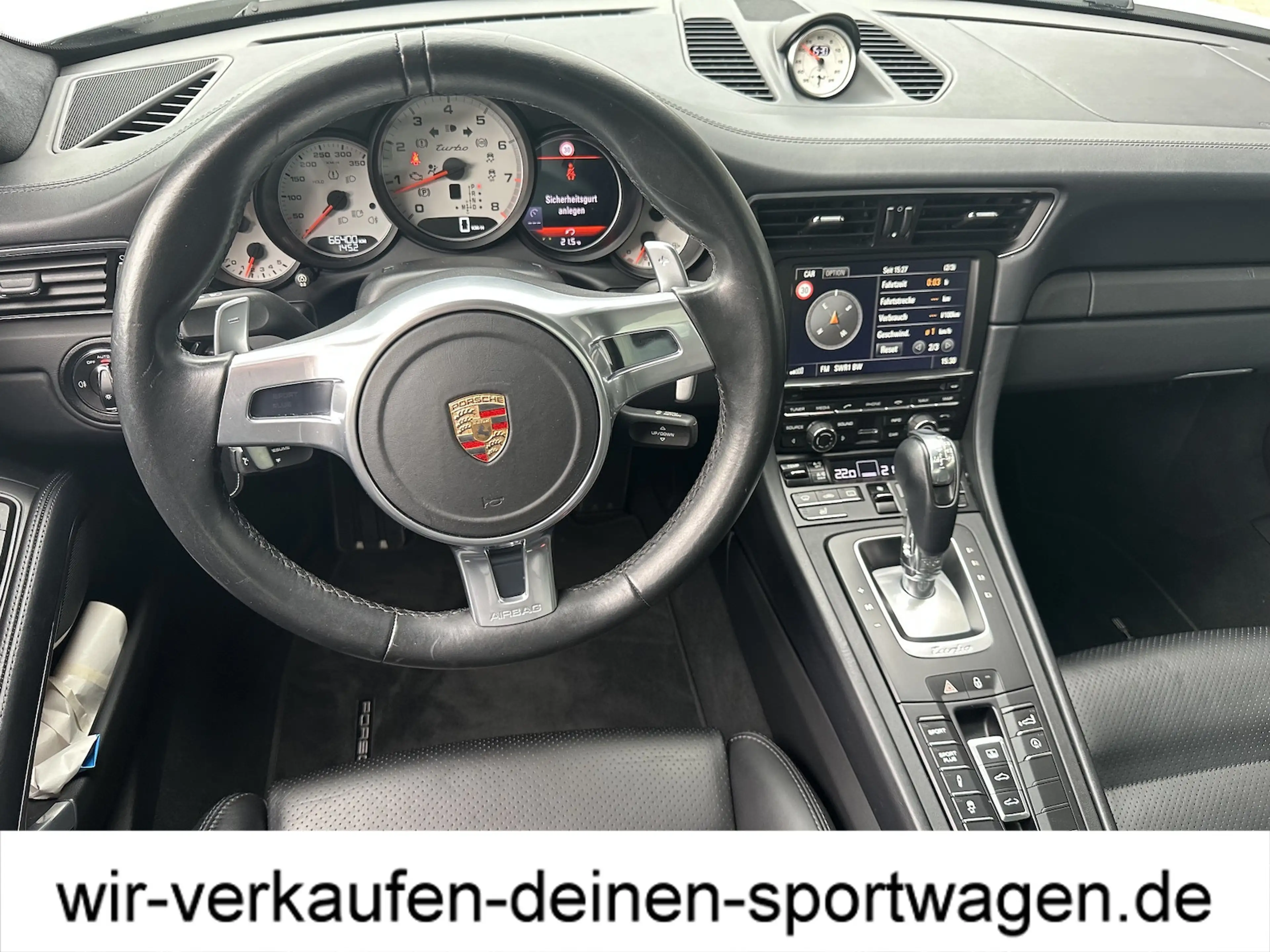 Porsche 911 Turbo Adap. Sportsitze Sp.-Chrono PDLS-Plus top Zu — photo 5