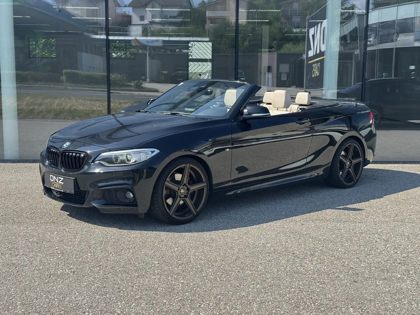 BMW 220 d Cabrio M Sport/LED/HIFI/ Schwarz - 1