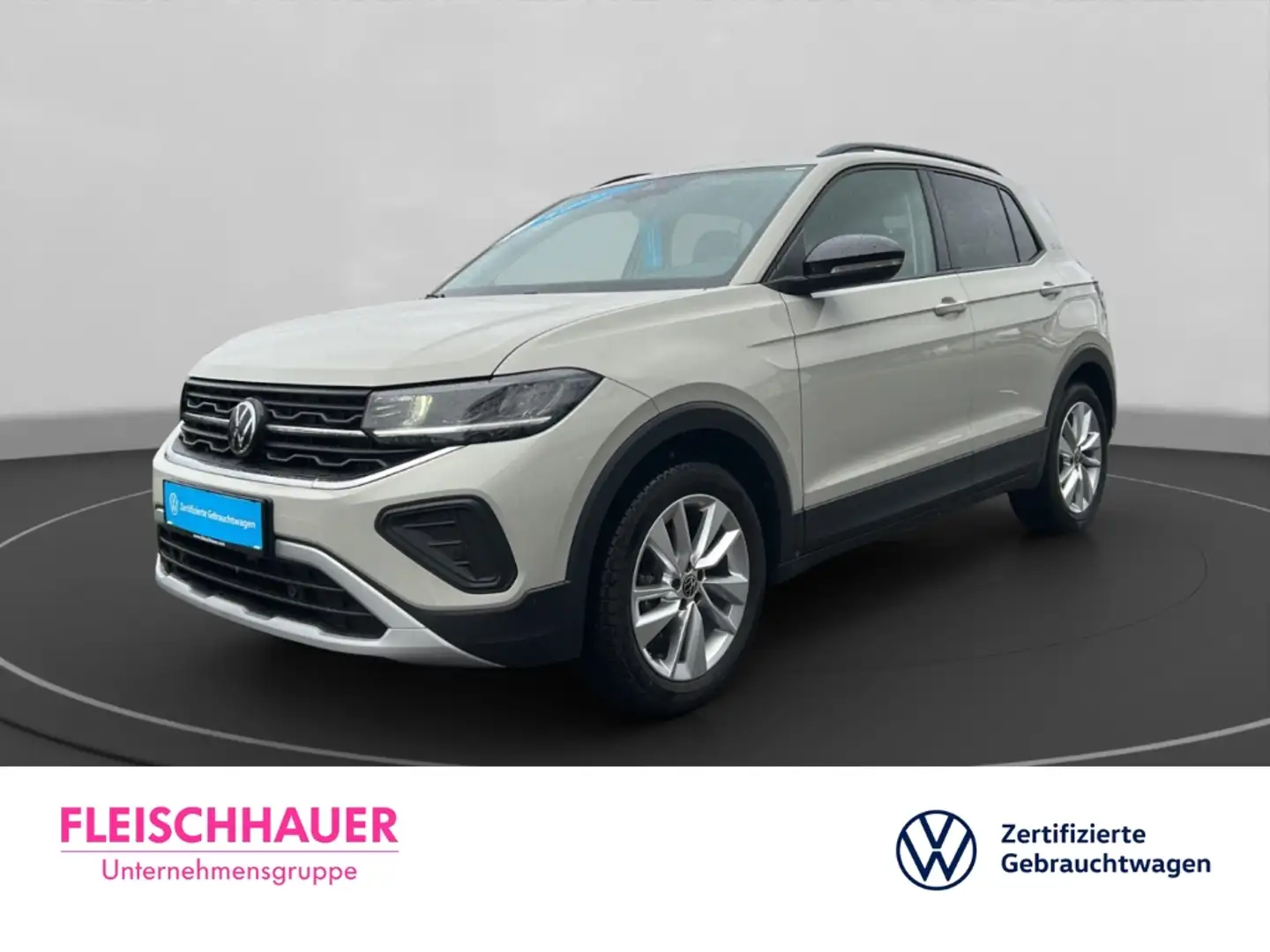 Volkswagen T-Cross TSI Goal 1.0 Life+SHZ+LED+NAVI+KLIMAAUT Grau - 1