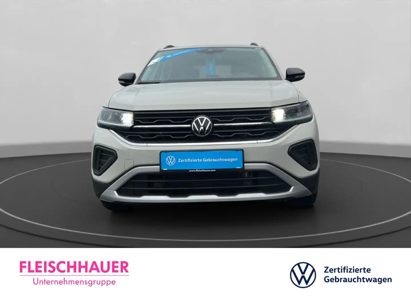 Volkswagen T-Cross TSI Goal 1.0 Life+SHZ+LED+NAVI+KLIMAAUT Grau - 2