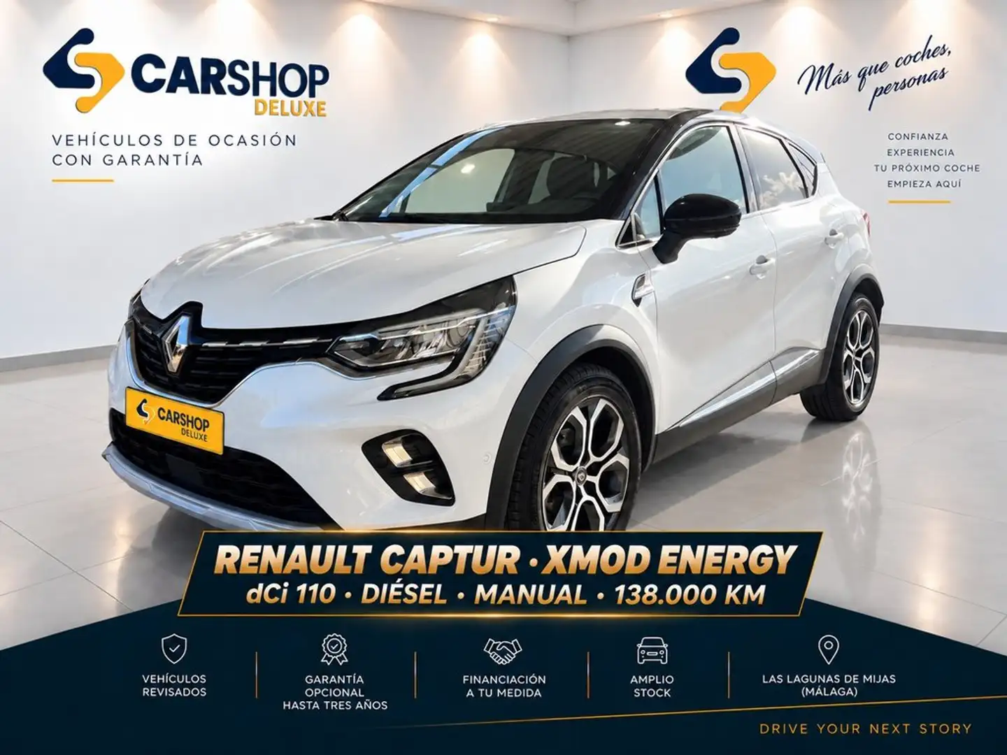 Renault Captur Blue DCi Zen EDC 85kW Blanco - 1