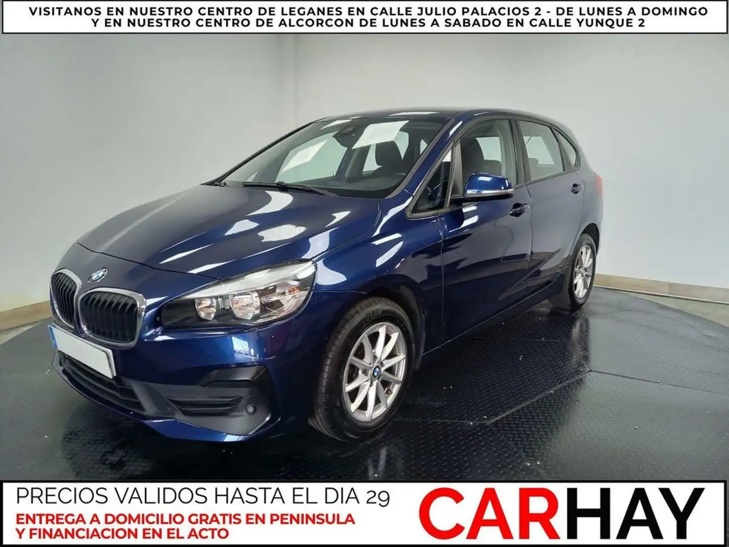 BMW 216 D ADBLUE (EU6D-TEMP) Bleu - 1