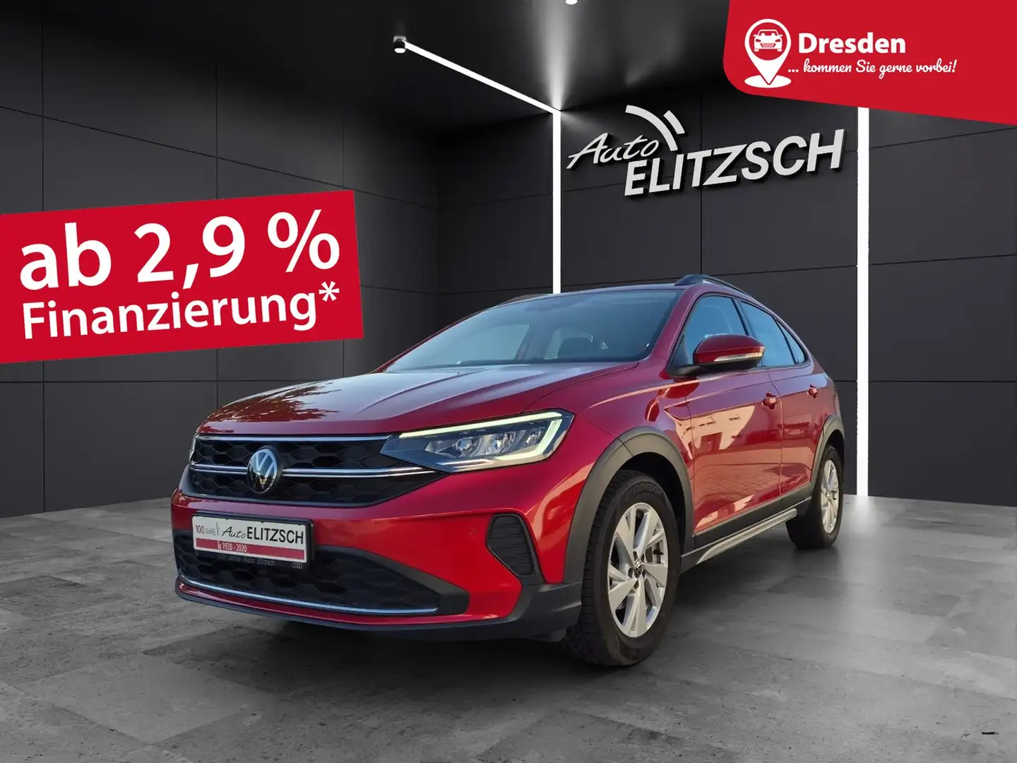 Volkswagen Taigo TSI Life LED AID ACC RFK SH LM Rot - 1
