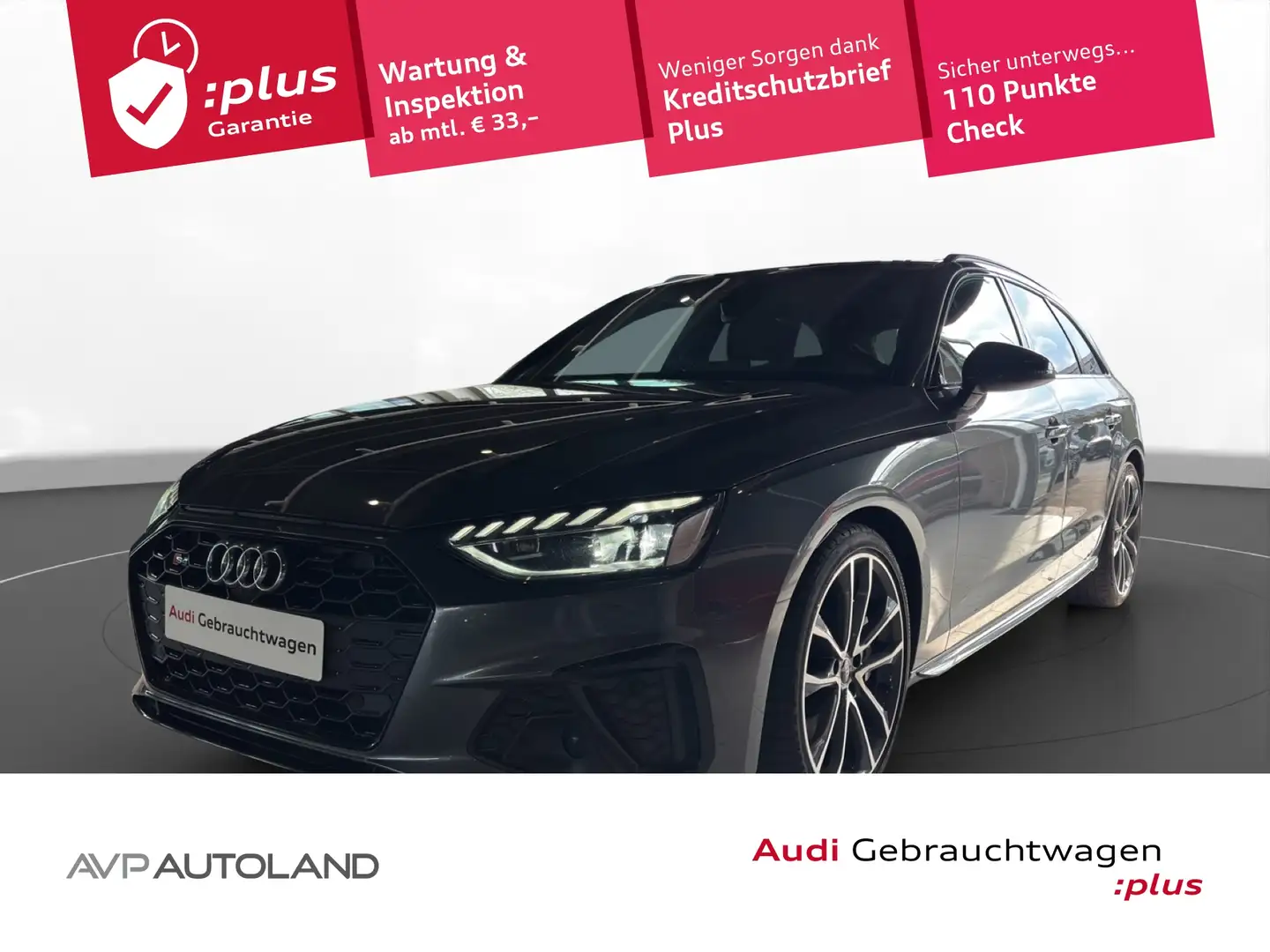 Audi S4 Avant 3.0 TDI quattro | NAVI | LED | SITZH. | Gris - 1