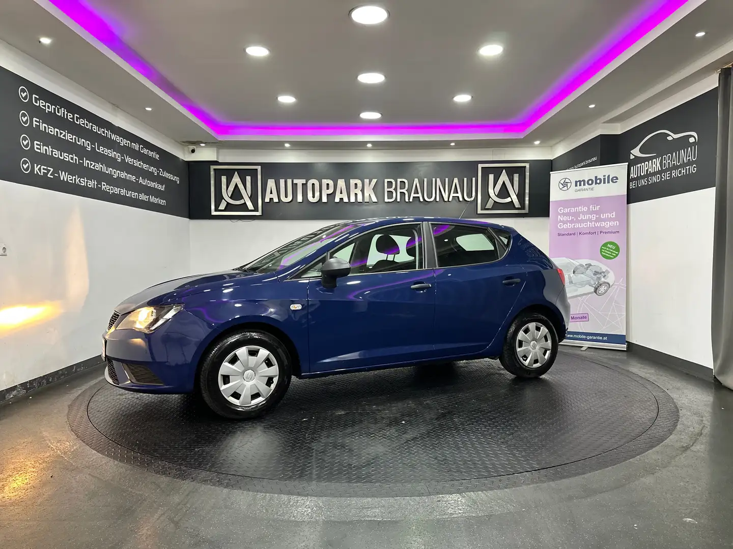 SEAT Ibiza 1.0 Aktionsmodell *TOUCH*8-FACH* Blau - 2