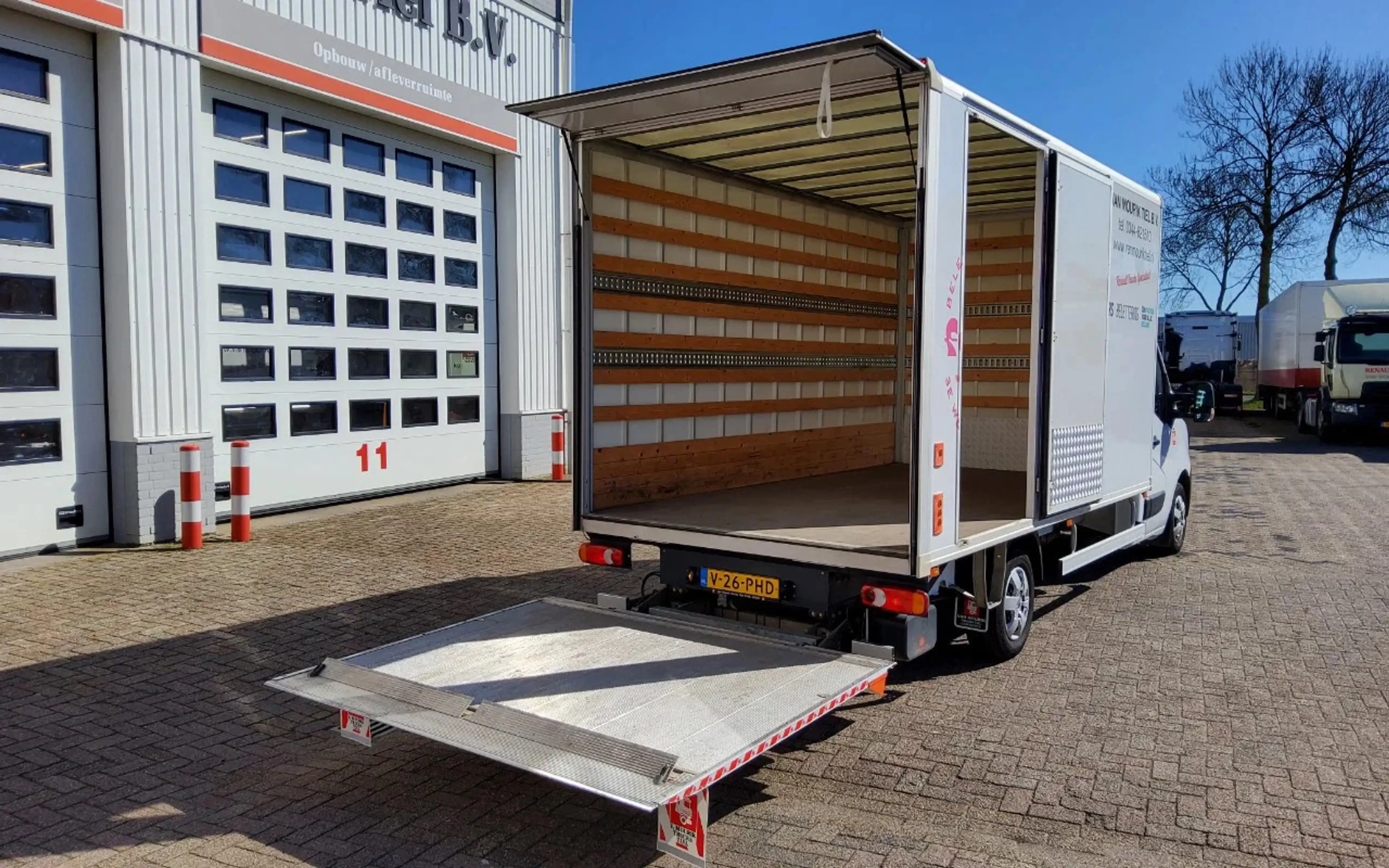 Renault Master 165.35 - V-26-PHD - OPBOUW + LAADKLEP 750 KG. - EU — photo 2