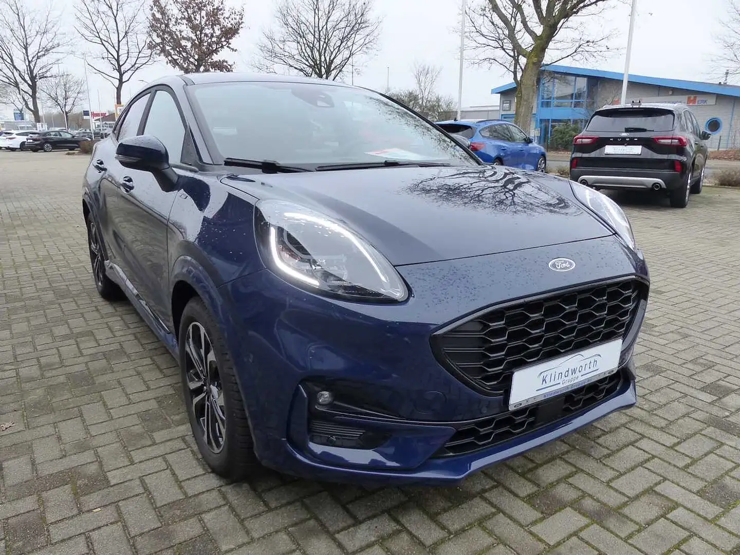 Ford Puma 1.0 EcoBoost Hybrid ST-LINE X GJR,iACC,SHZ Blu/Azzurro - 2