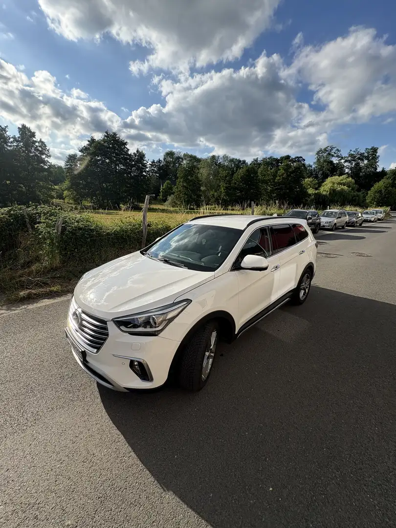 Hyundai Grand Santa Fe blue 2.2 CRDI 4WD Automatik Premium Blanc - 1