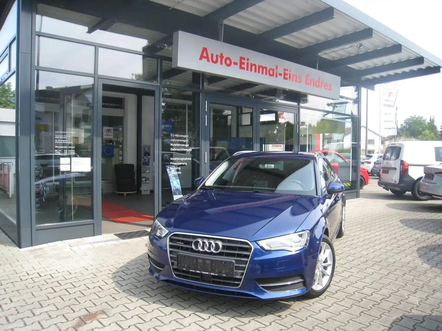 Audi A3 Sportback 1.8FSI QUATTRO S-Tronic *Navi*LED*AHK Blau - 1