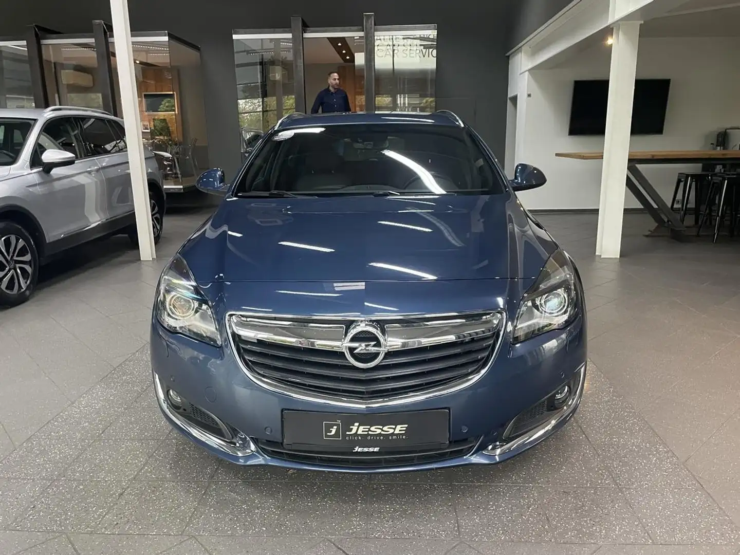Opel Insignia 1.6 SIDI Turbo Sport Navi PDC AHK Blau - 2