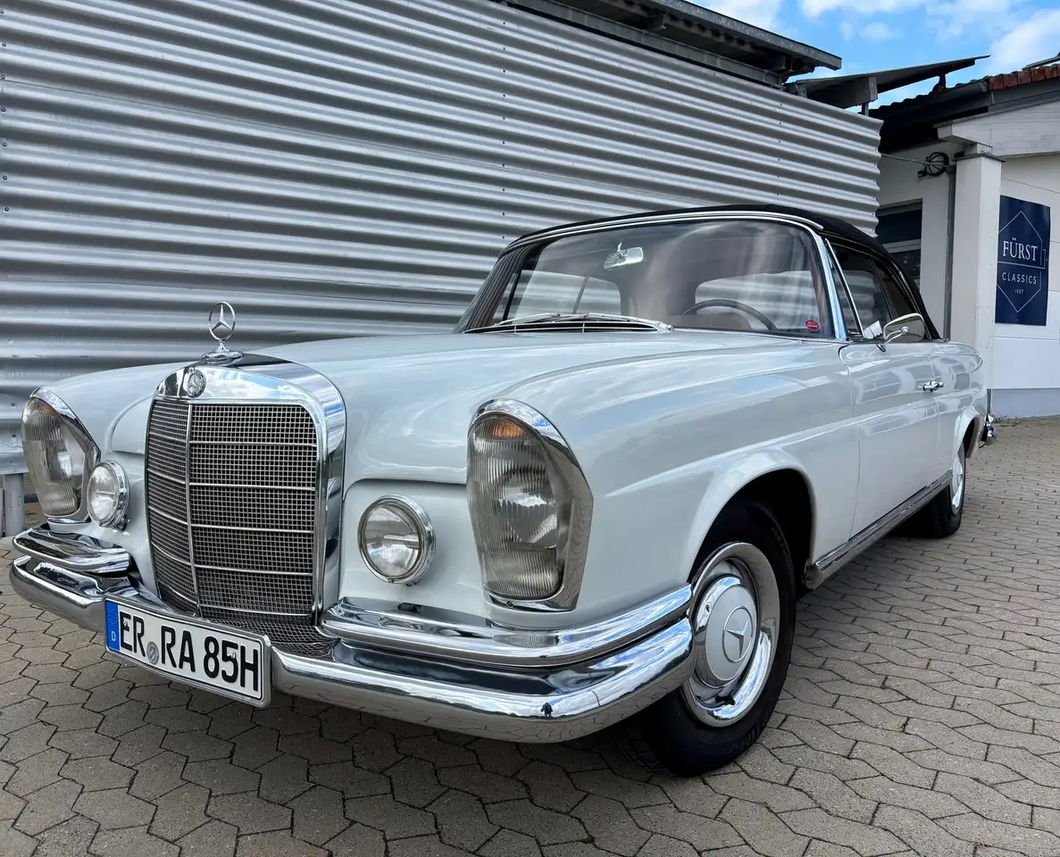 Mercedes-Benz S 250 SE / C W111 Cabriolet Hochkühler, foto 9