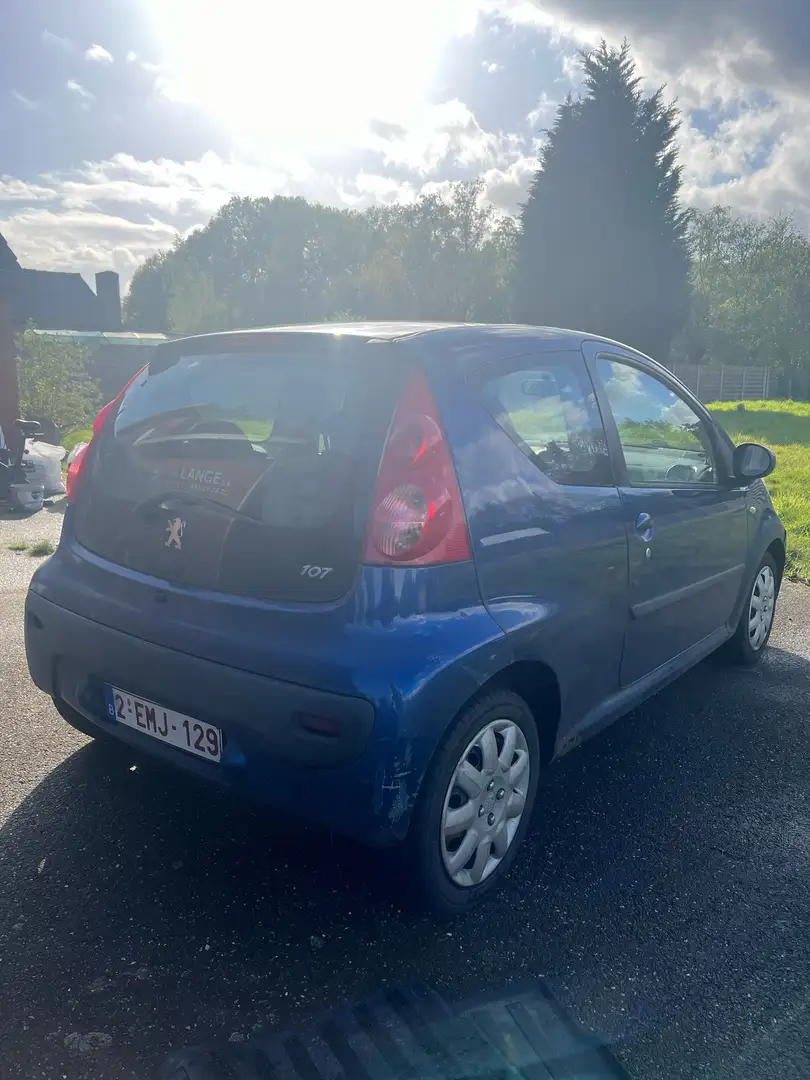 Peugeot 107 Blauw - 2