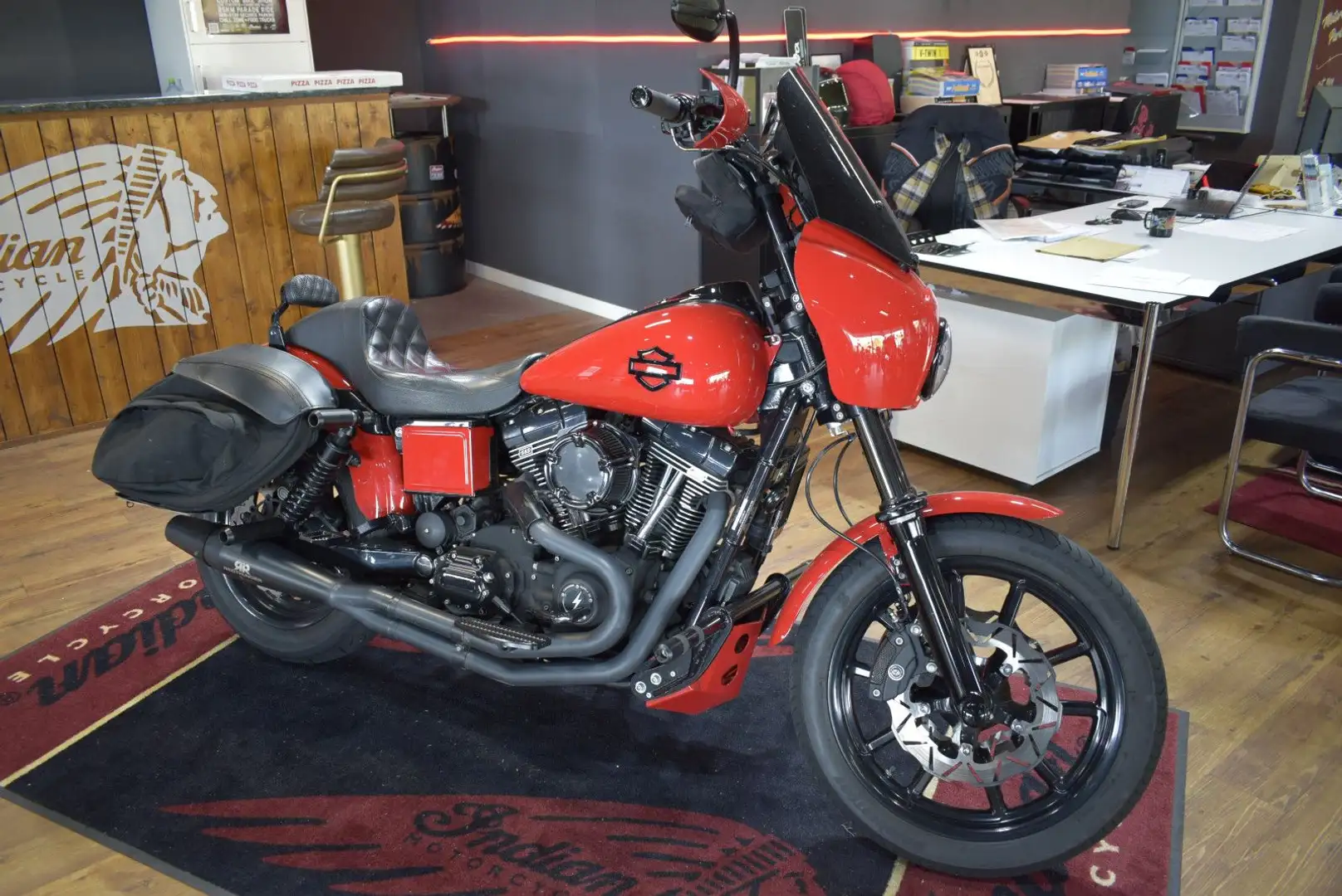 Harley-Davidson Komplett Umbau Low Rider Clubstyle S&S 2021 Rot - 1