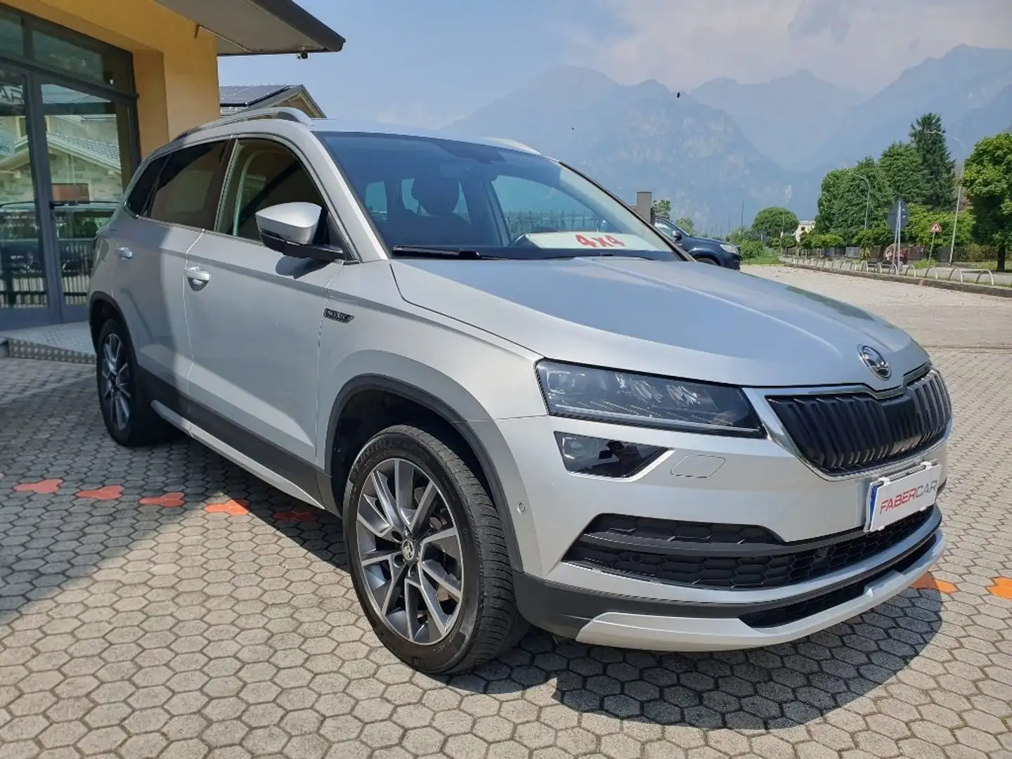 Skoda Karoq Karoq 2.0 tdi Scout 4x4 dsg Argento - 2