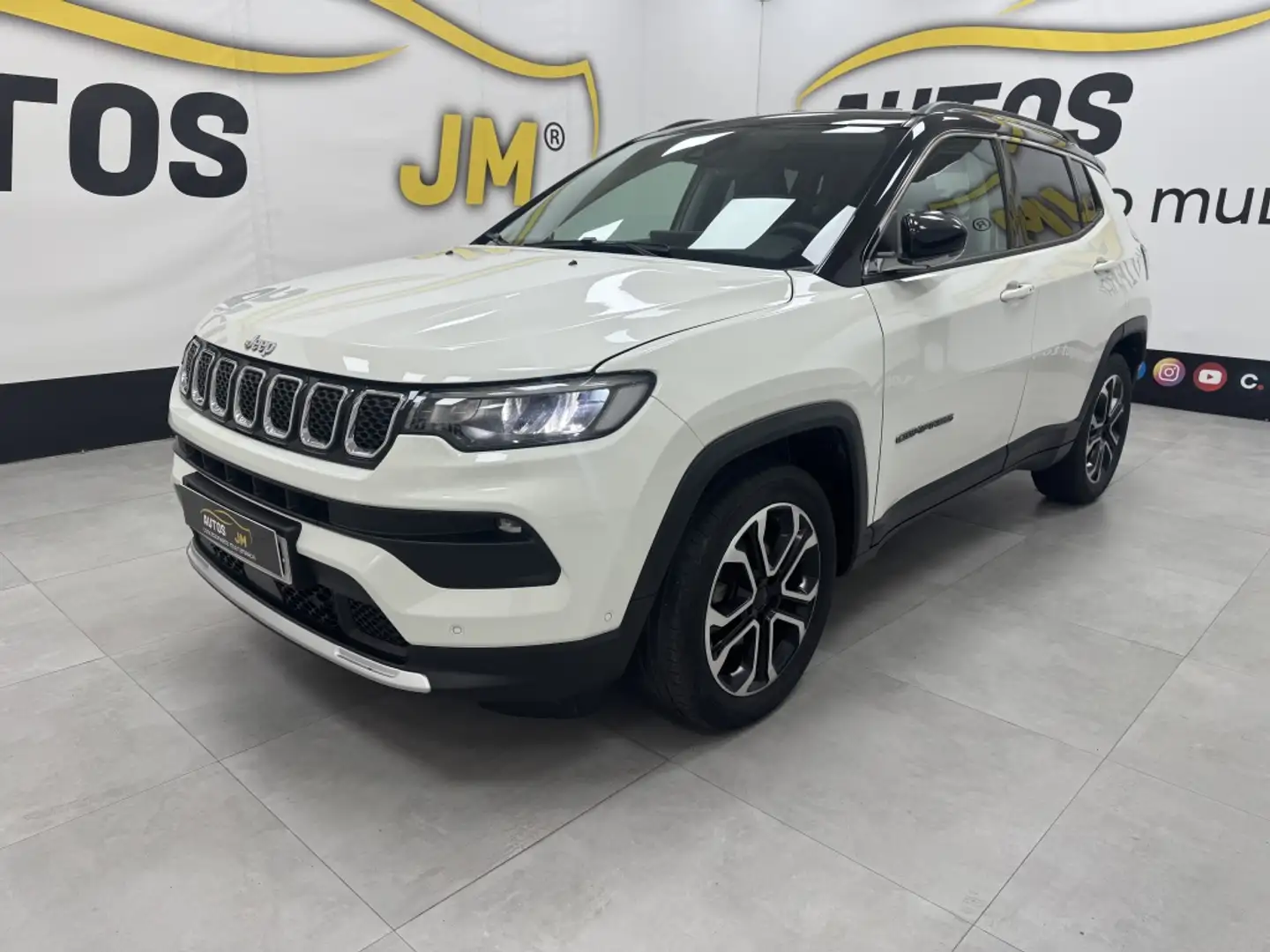 Jeep Compass 1.3 Gse T4 Limited 4x2 150 DCT Blanco - 1