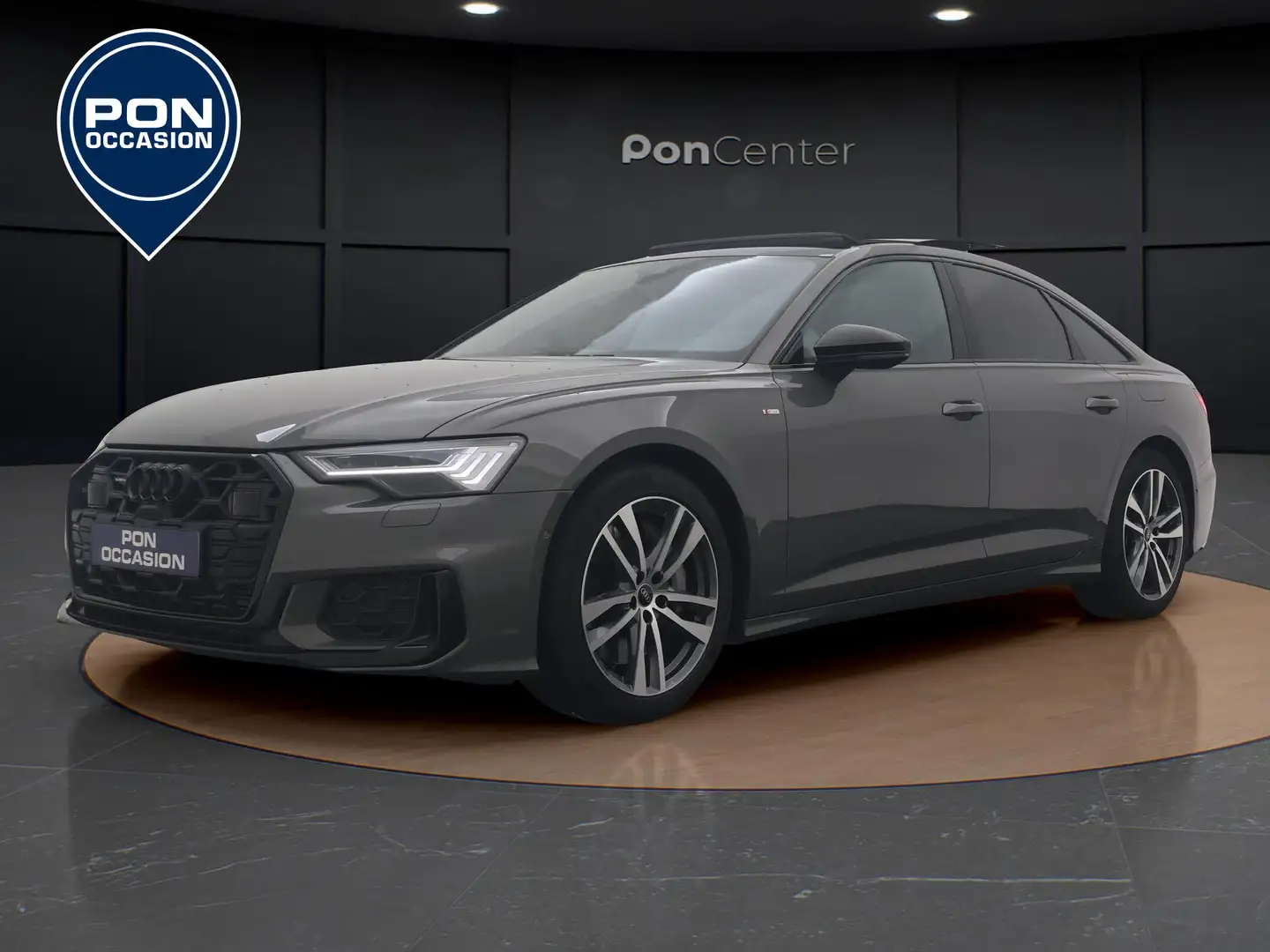 Audi A6 Limousine 50 TFSIe quattro Competition l Pano dak Gris - 1