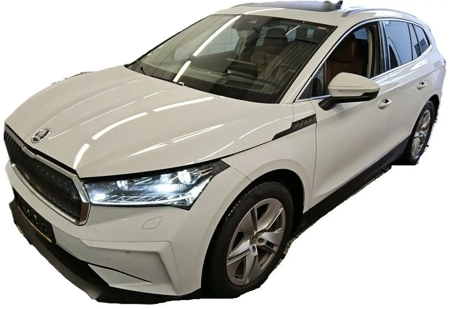 Skoda Enyaq iV 80 sportline convenience plus PanoDach Weiß - 2