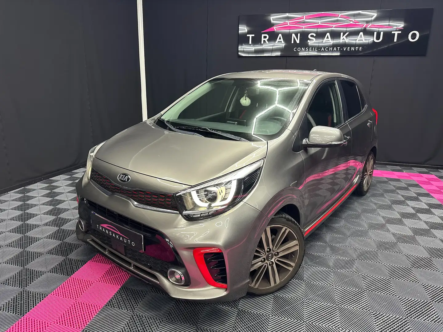 Kia Picanto Picanto 1.0 T-GDi X Line ISG Gris - 1