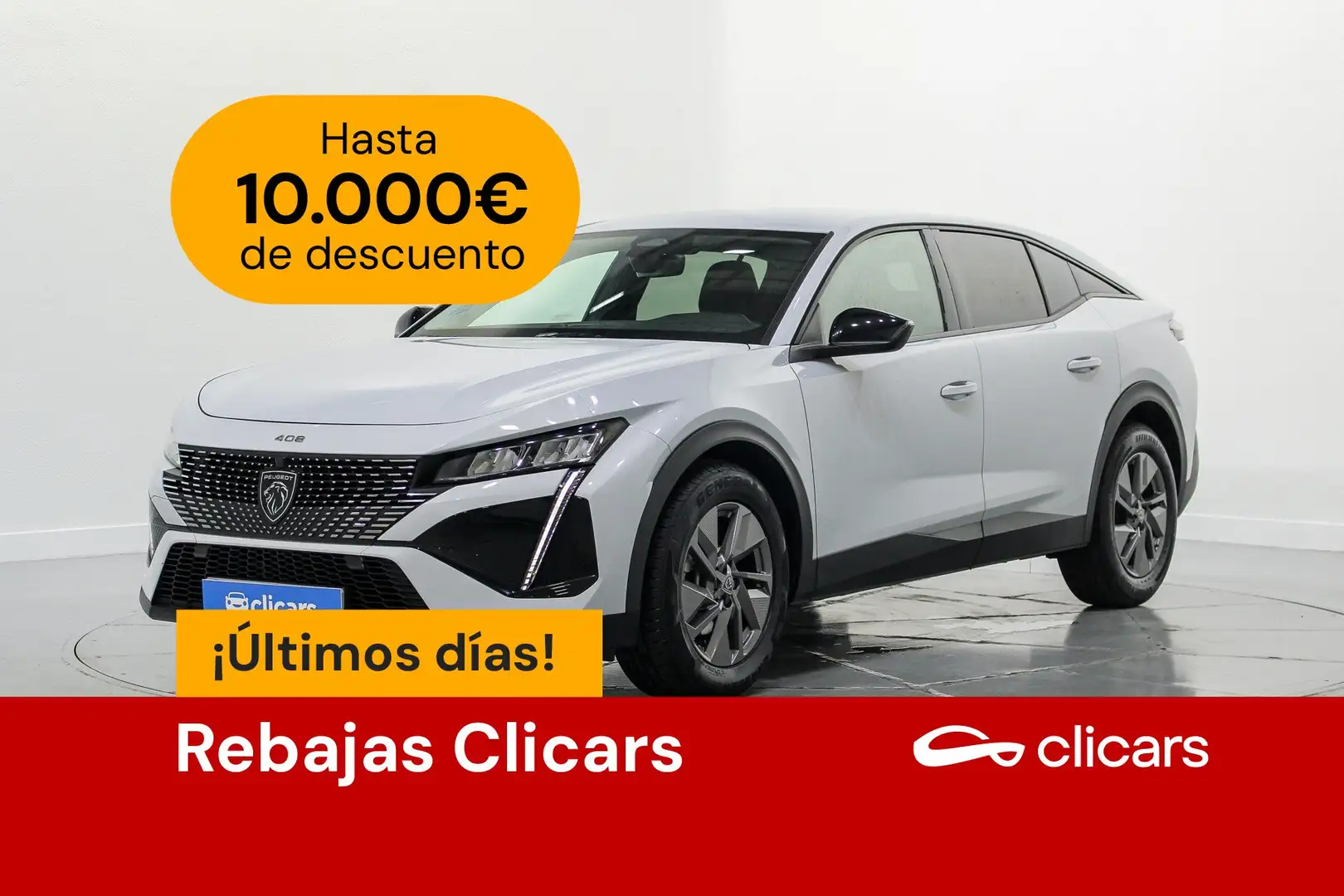 Peugeot 408 Hybrid 136 Allure e-DCS6 Blanco - 1