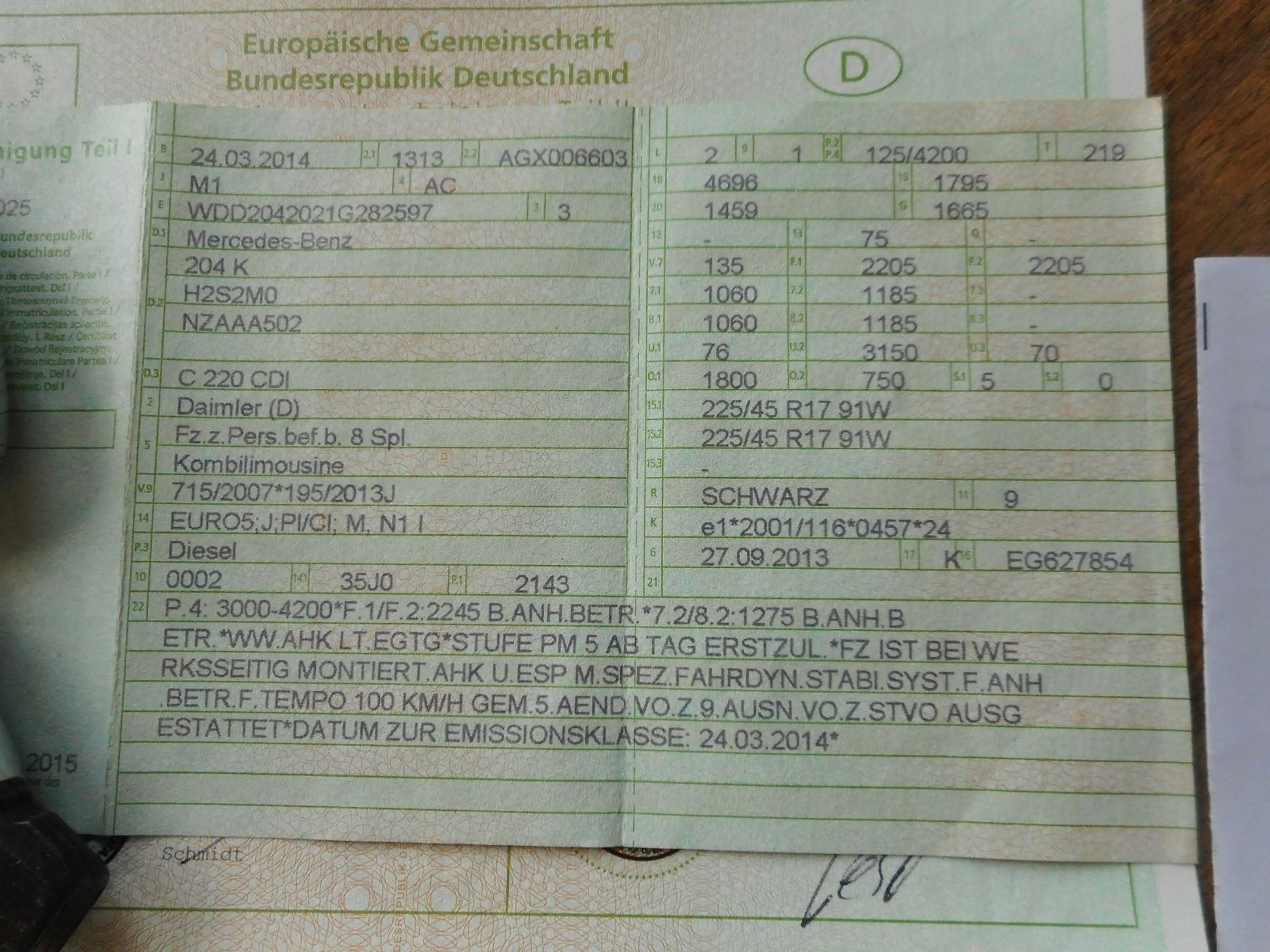 Mercedes-Benz C 220 CDI T Avantgarde Navi PDC HU neu — photo 18