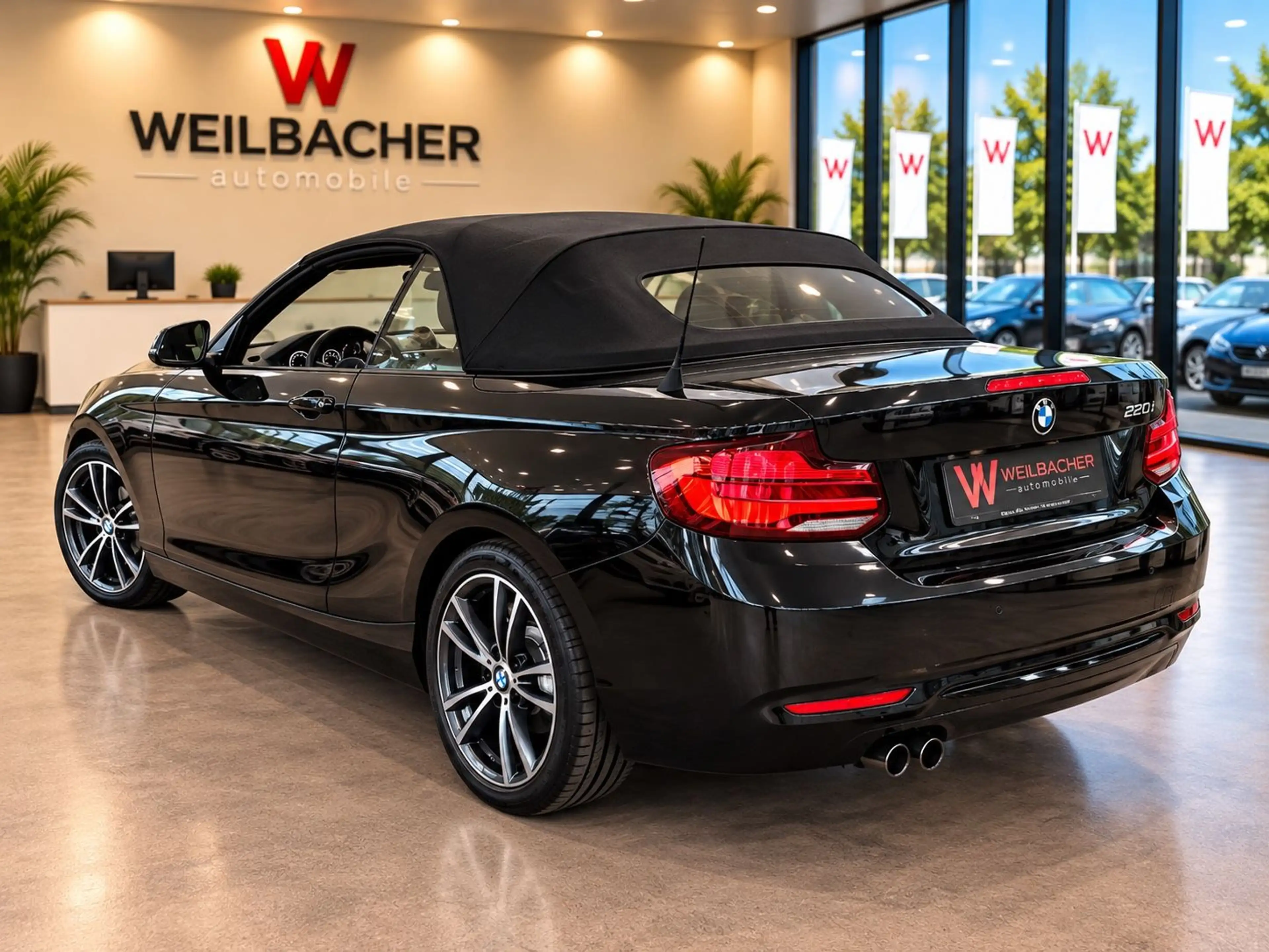BMW 220 i Cabrio Sport Line * LED * Navi * Kamera * — photo 3
