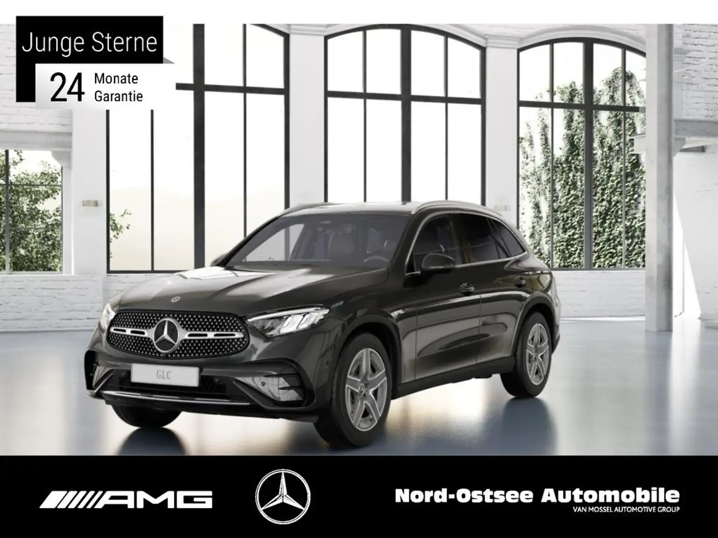 Mercedes-Benz GLC 300 d 4M AMG KAMERA DISTRONIC KLIMA KEYLESS Grigio - 1