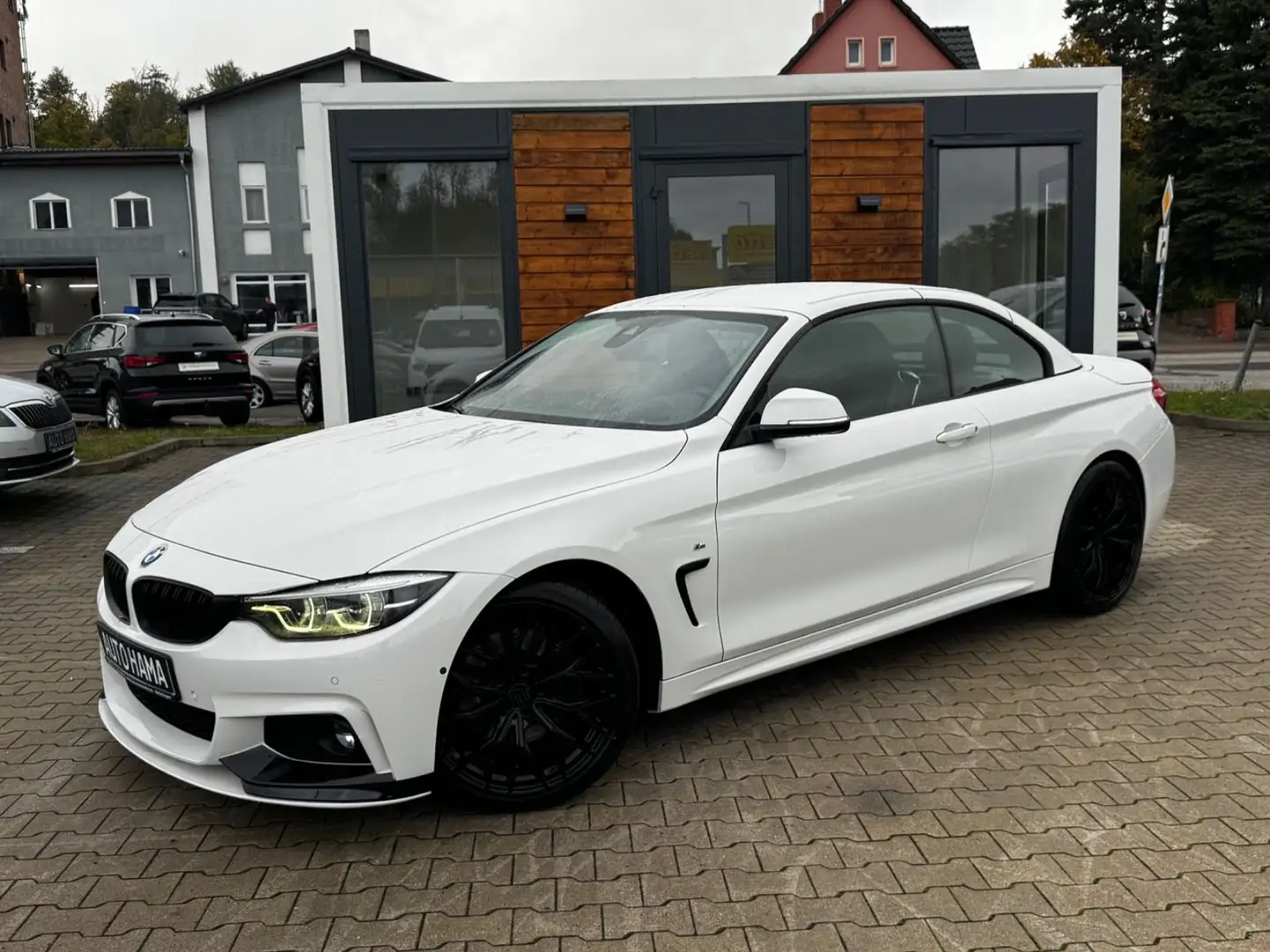 BMW 430 i Cabrio M Sport Shadow *H&K*AIRSCARRF*CARPL Weiß - 2