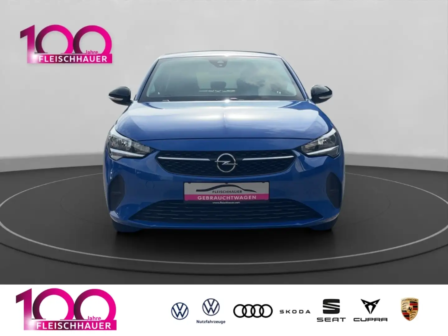 Opel Corsa F Edition 1.2 Navi Kamera Einparkhilfe Blau - 2