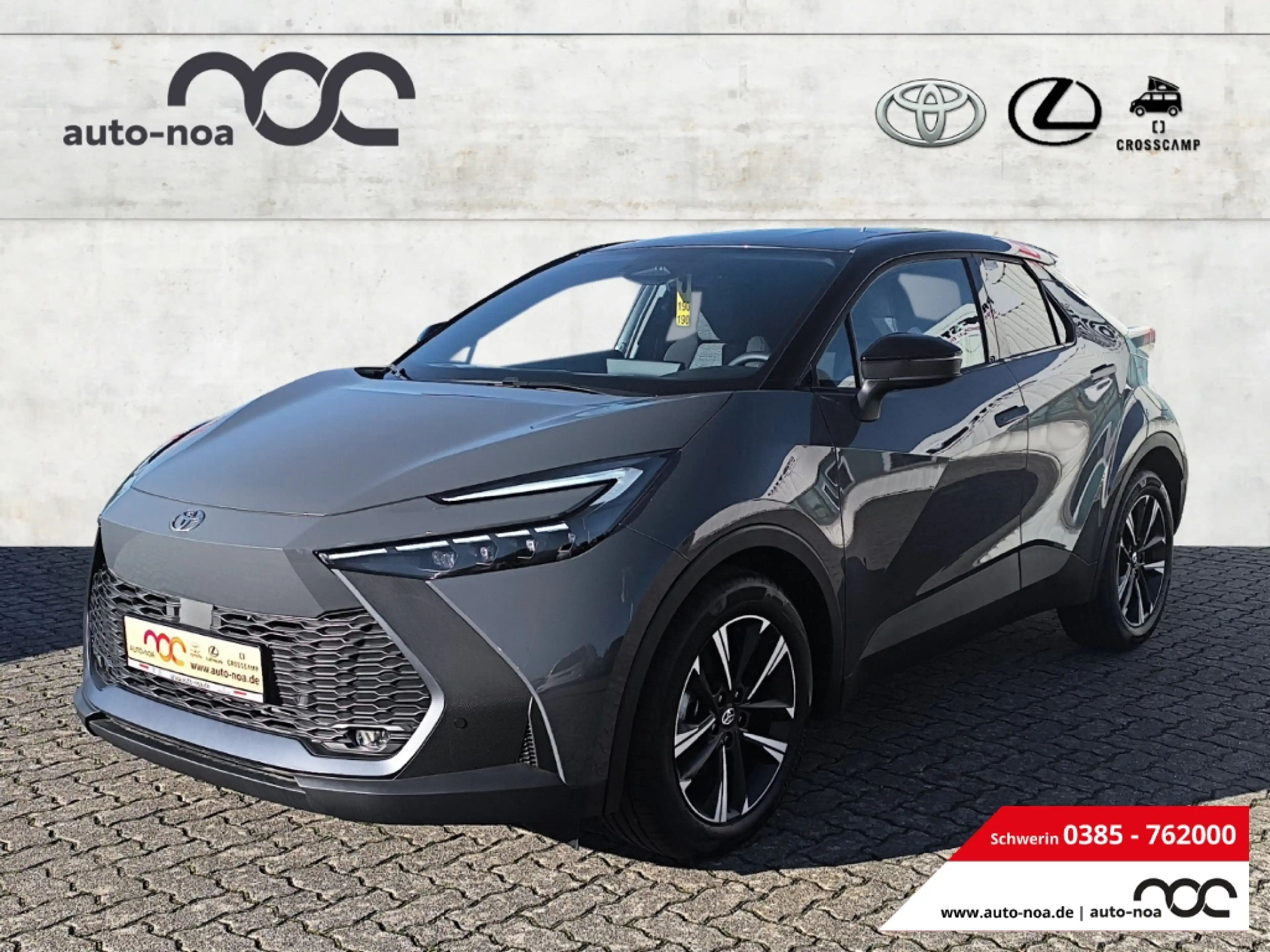 Toyota C-HR Hybrid FWD Team Deutschland Navi LED ACC El. Heckk