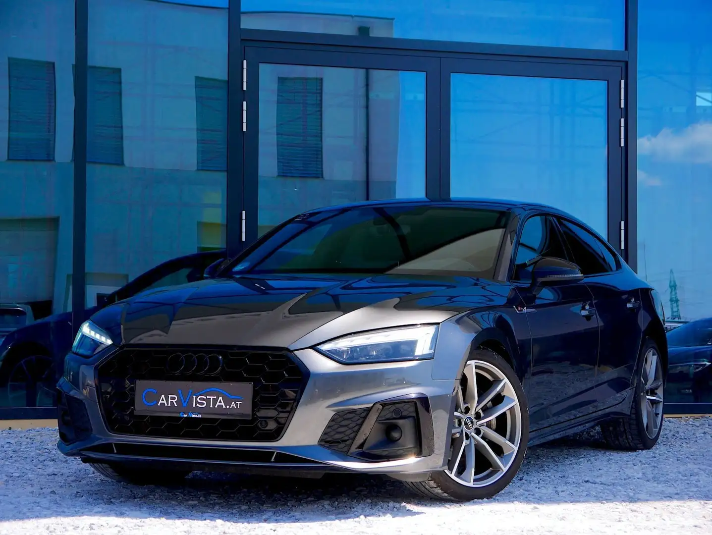 Audi A5 SB 40 TDI S-line S-tronic Silber - 1