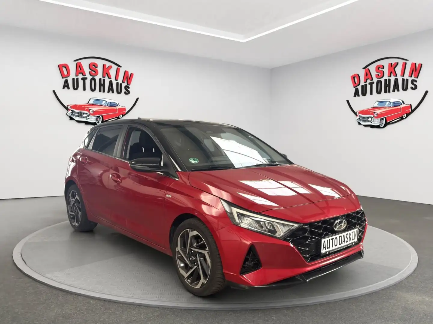 Hyundai i20 Prime Mild-Hybrid*TÜV+AU NEU*VOLL SCHECKHEFT Negro - 1