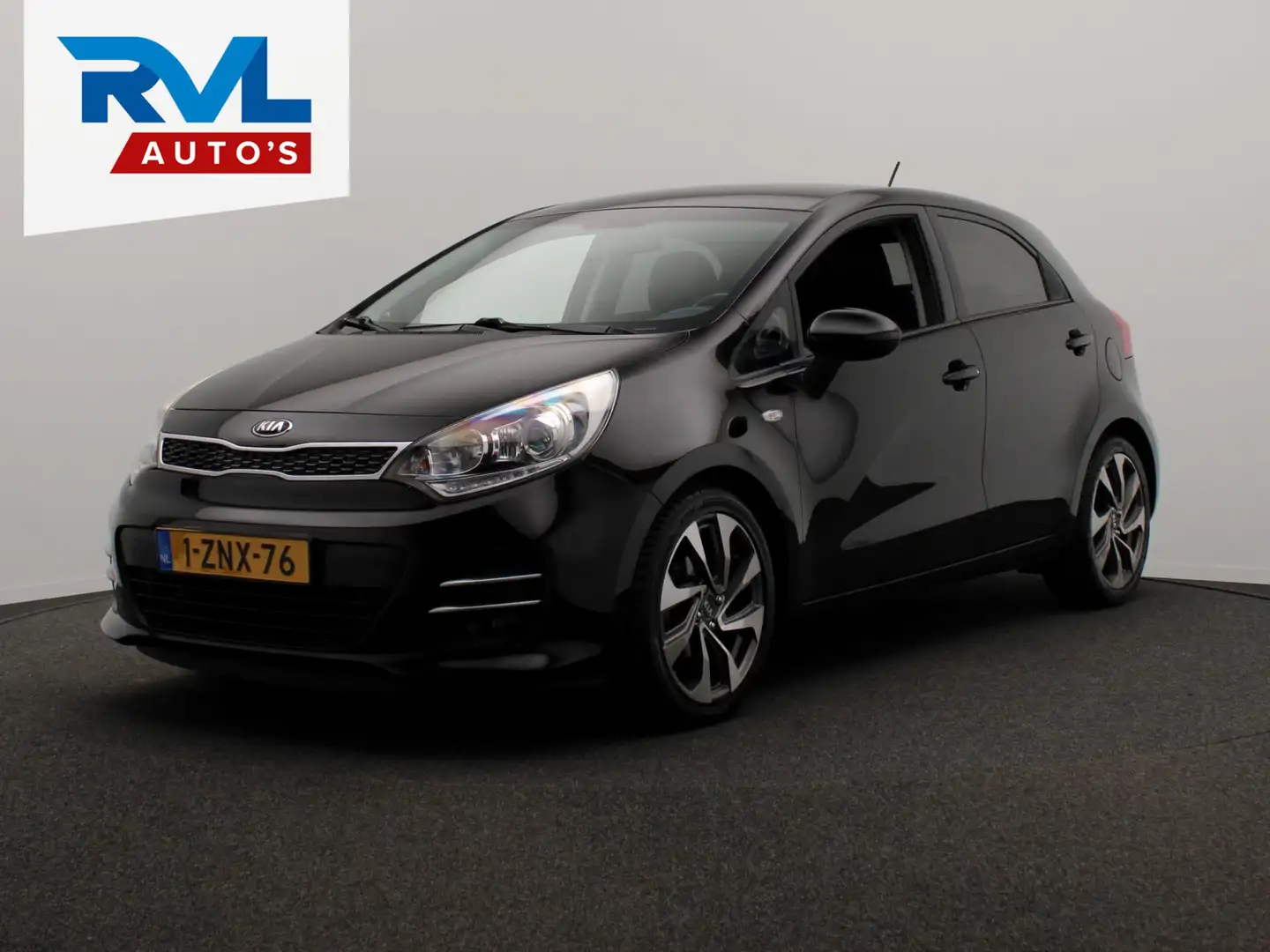 Kia Rio 1.2 CVVT DynamicLine * Origineel Nederlands * Airc Чорний - 1