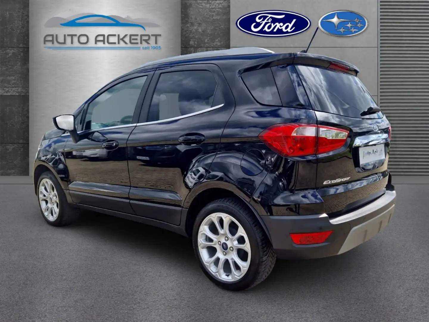 Ford EcoSport Titanium 1.0 EcoBoost EU6d-T Klim Navi ZV Noir - 2
