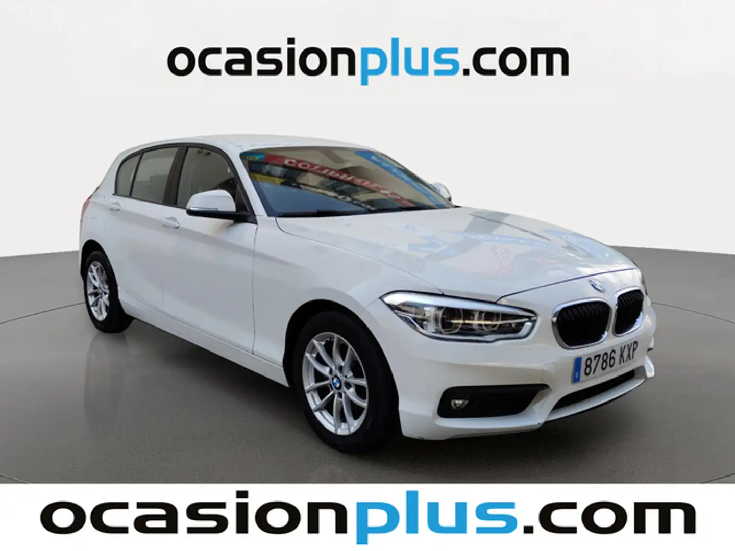 BMW 116 116d Blanc - 2