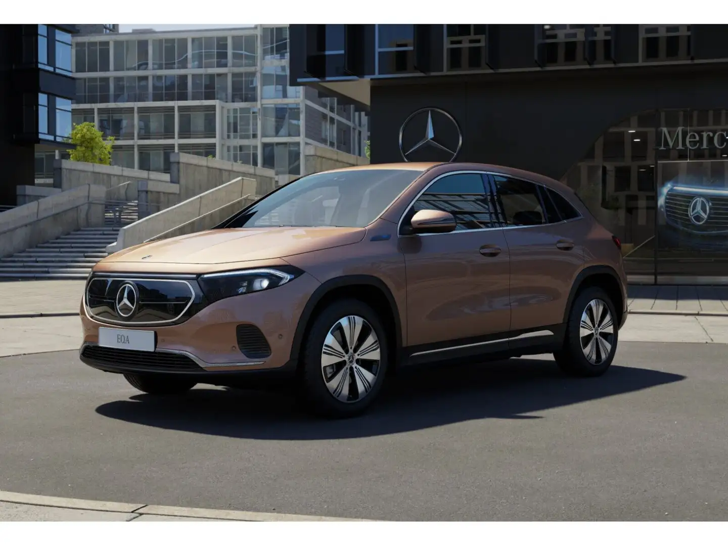 Mercedes-Benz EQA 250 + Electric Art KAMERA Ambi MBUX SHZ LED Oro - 2