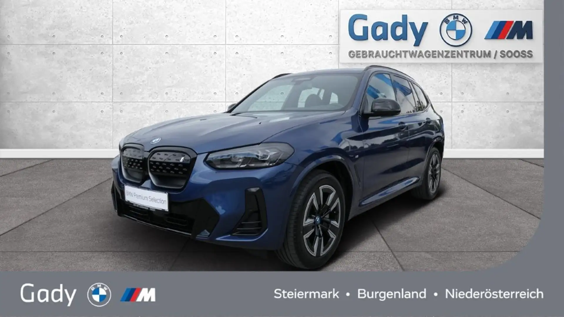 BMW iX3 M Sport M-Sportpaket Blau - 1