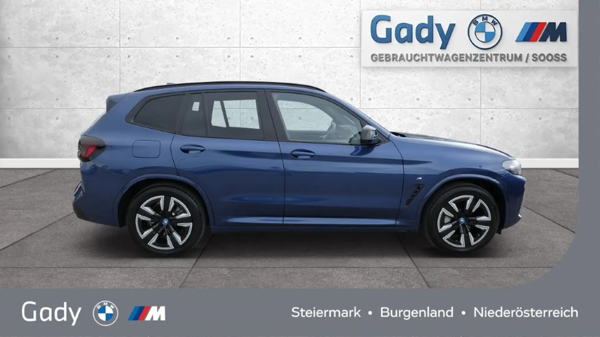 BMW iX3 M Sport M-Sportpaket Blau - 2