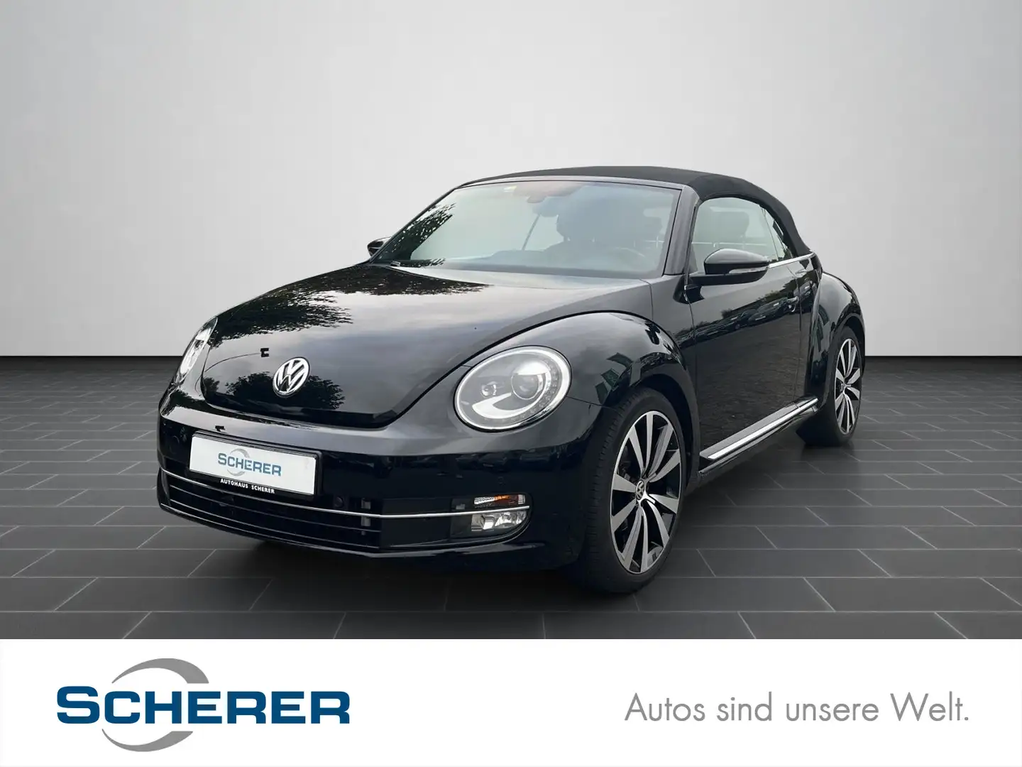 Volkswagen Beetle Cabrio 1.4 TSI Exclusive Design BMT Czarny - 1