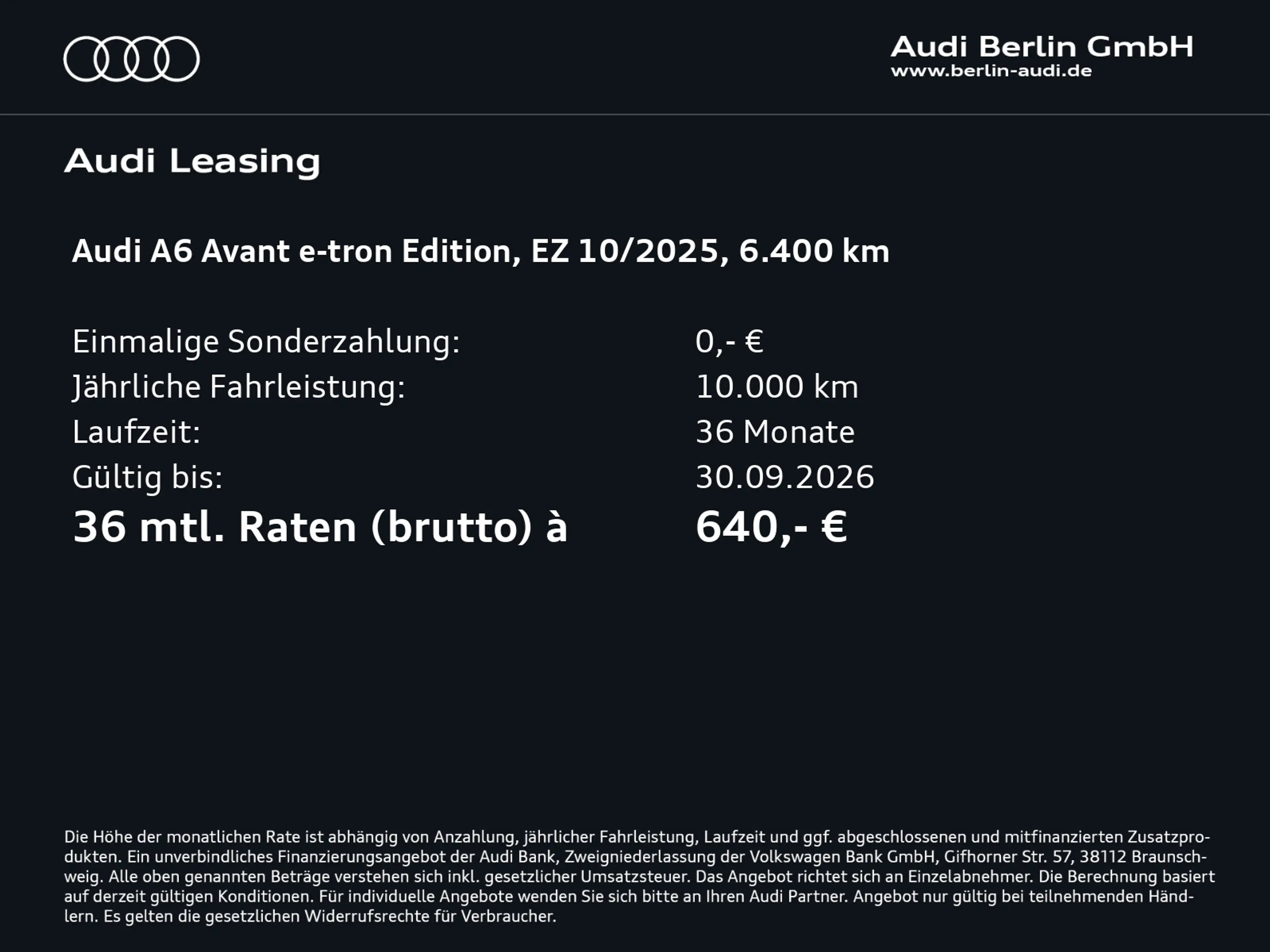 Audi A6 e-tron edition one grey performance — photo 4