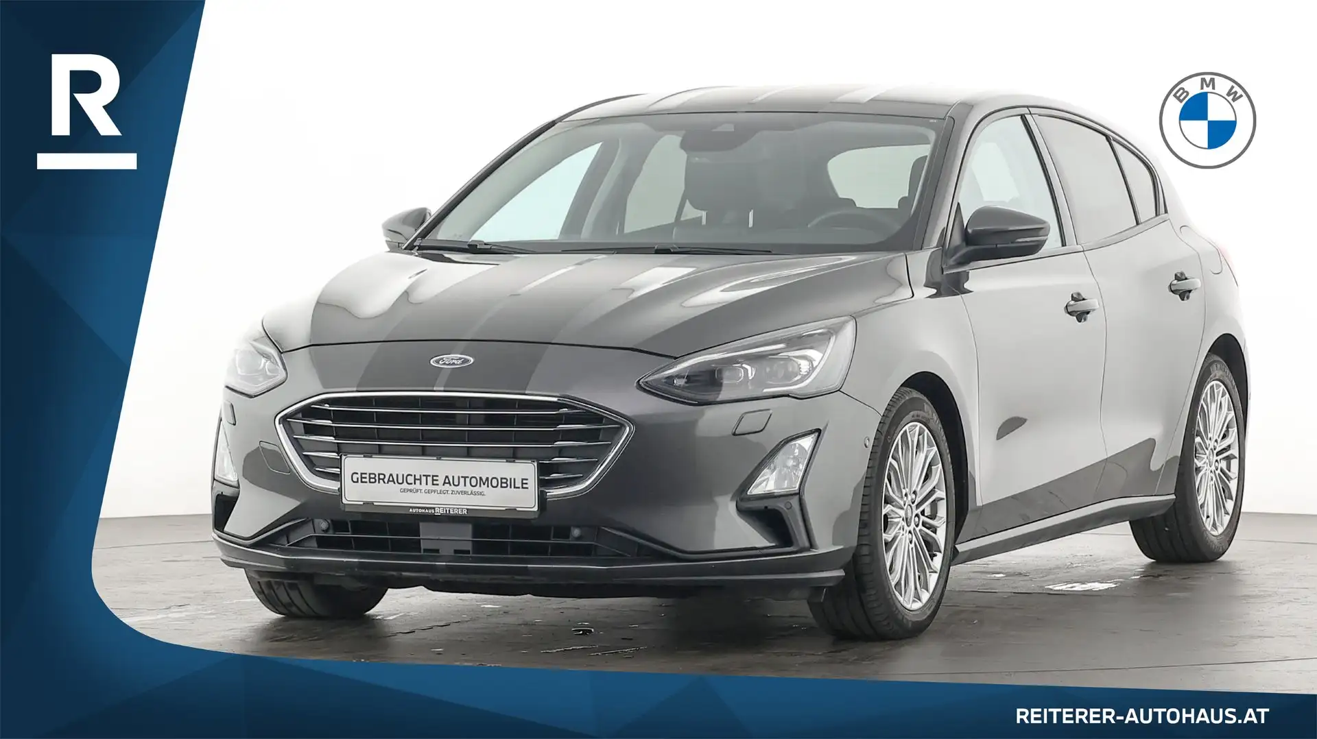 Ford Focus 2,0 EcoBlue SCR Titanium Grau - 1