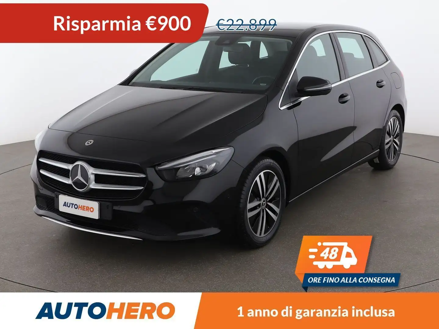 Mercedes-Benz B 180 B 180 Sport Plus Nero - 1
