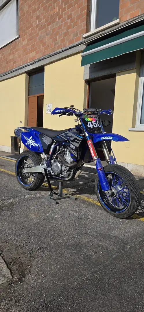 Yamaha YZ 450 motard Azul - 1