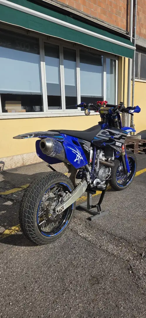 Yamaha YZ 450 motard Azul - 2