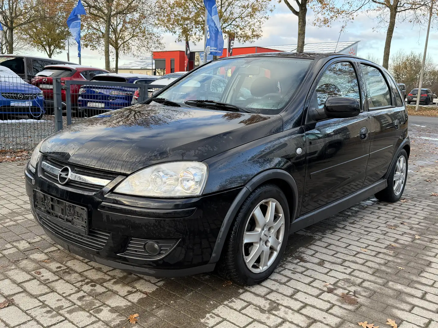 Opel Corsa 1.2 Basis Klimaauto Sitzhzg TÜV Neu Negro - 1