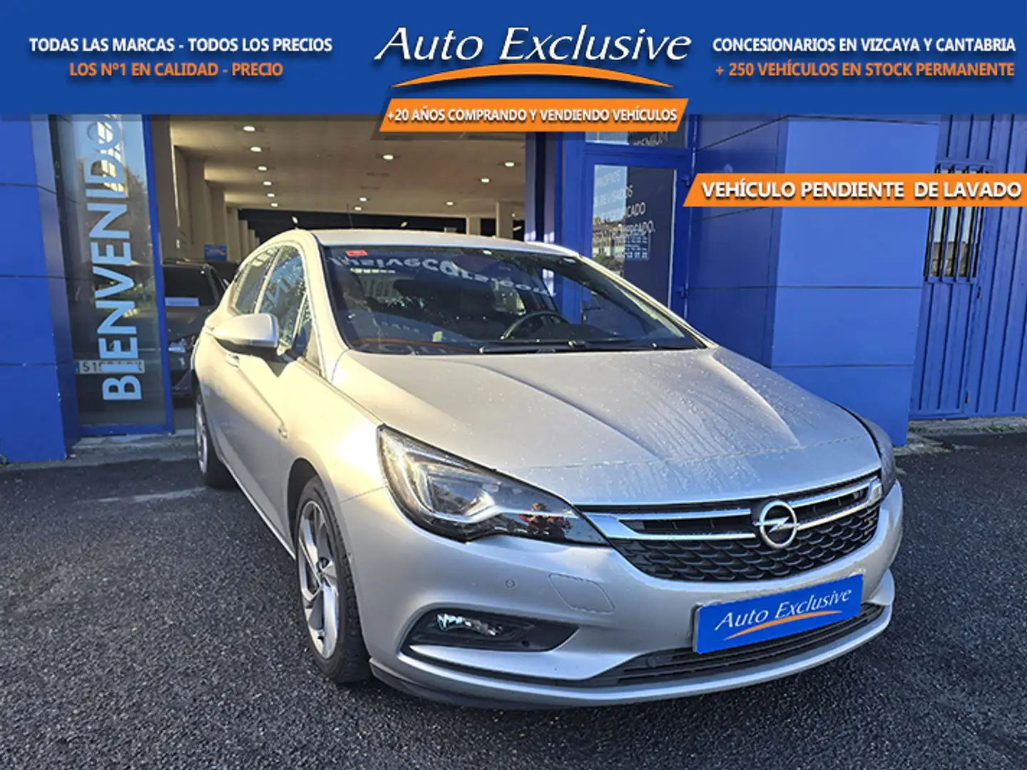 Opel Astra 1.6CDTi S/S Selective 136 Gris - 1