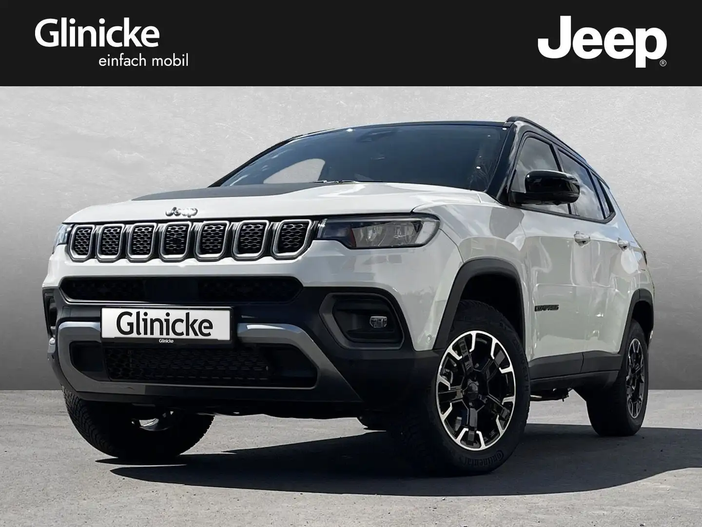 Jeep Compass PHEV High Upland Fernlichtassis. Carplay Noir - 1
