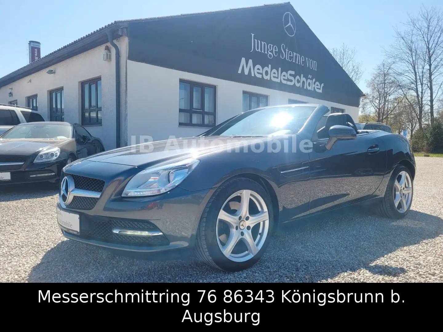 Mercedes-Benz SLK 200 SLK Roadster BlueEfficiency Navi*Leder.. Gris - 1